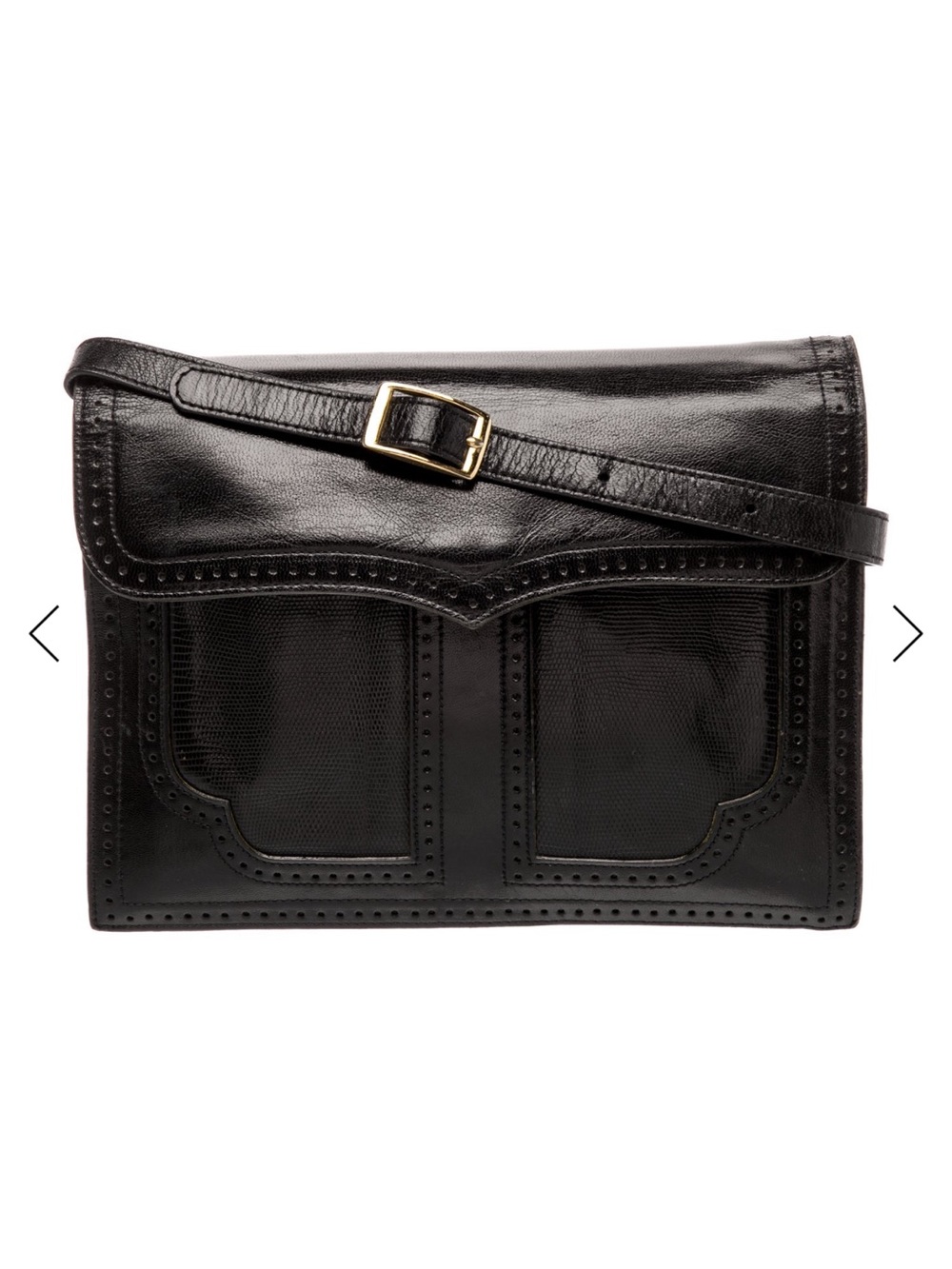 Yves Saint Laurent | Vintage Embossed Leather Bag